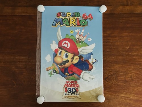 Set poster super mario - super,